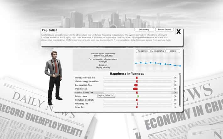 #8. Democracy 3: Extremism (GOG) 由: Positech Games