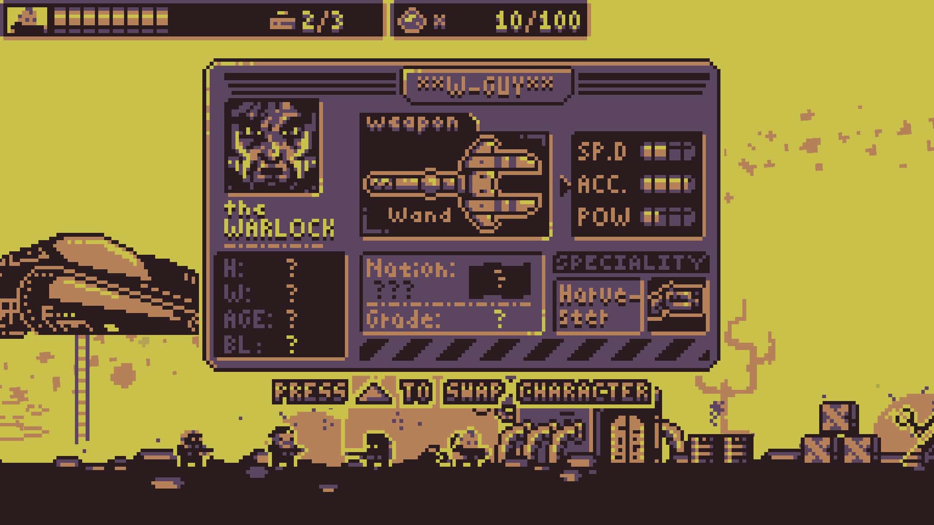 #3. Warlock character for B.I.O.T.A. (GOG) Bởi: Retrovibe
