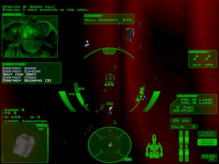 #10. Descent: Freespace Battle Pack (GOG) Bởi: Interplay