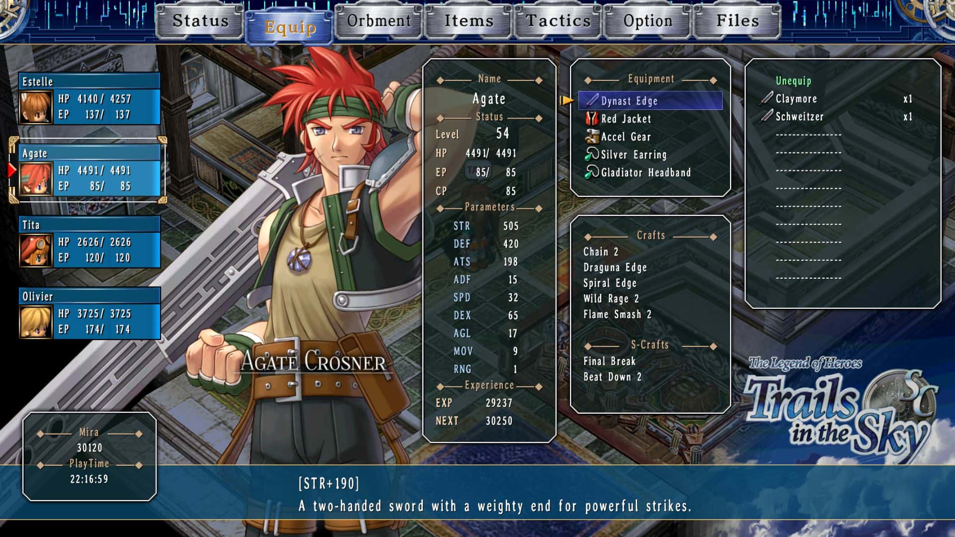 #2. The Legend of Heroes: Trails in the Sky SC (GOG) Által: XSEED Games