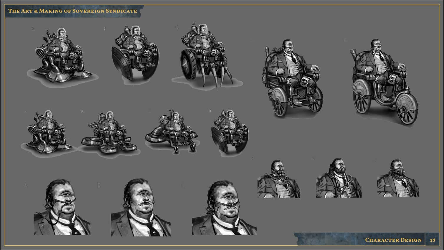 #4. Sovereign Syndicate Digital Artbook (GOG) โดย: Crimson Herring Studios