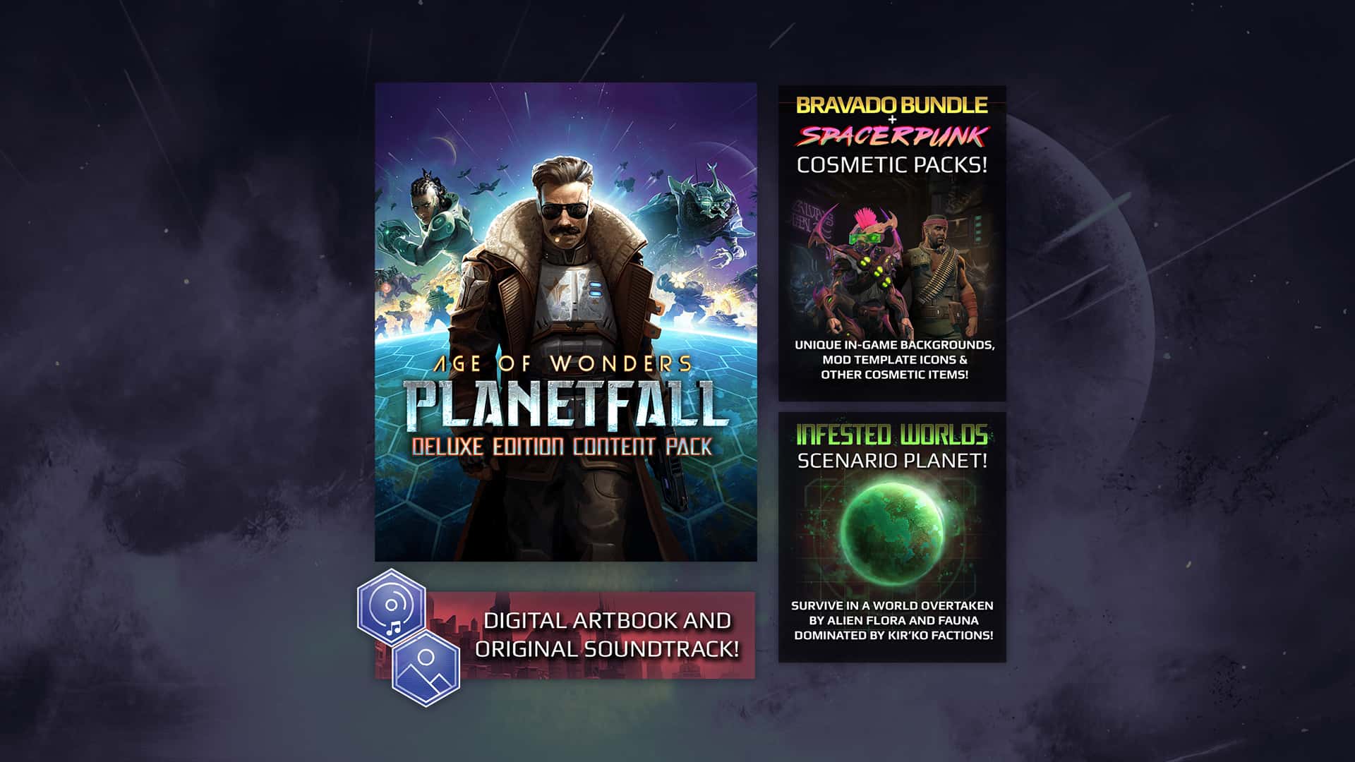 #2. Age of Wonders: Planetfall - Deluxe Edition Content Pack (GOG) di: Paradox Interactive
