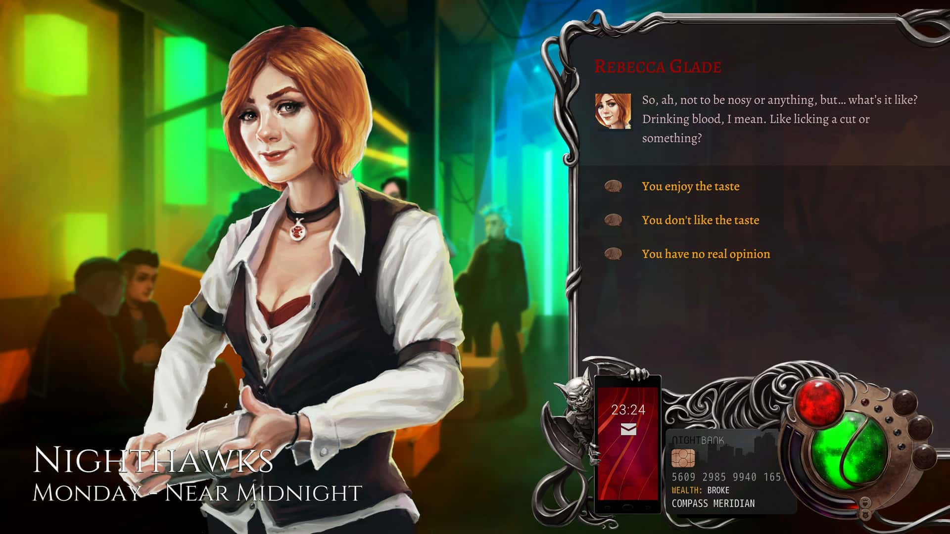 #1. Nighthawks (GOG) Podle: Wadjet Eye Games