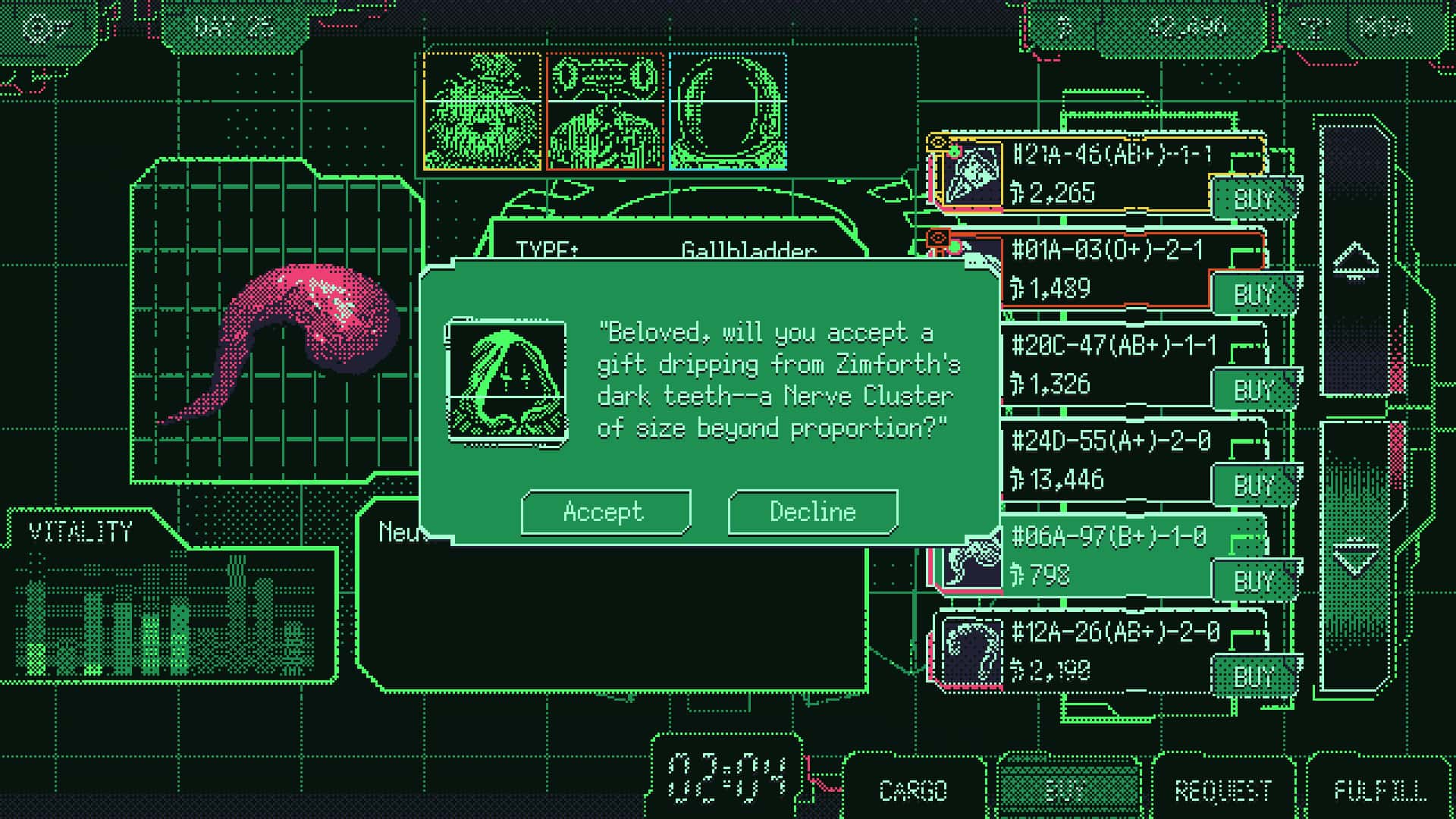 #6. Space Warlord Organ Trading Simulator (GOG) От: Strange Scaffold