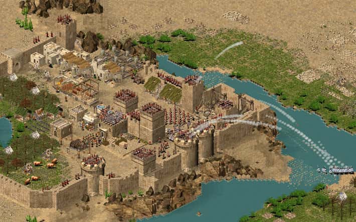 #1. Stronghold Crusader HD (GOG) โดย: FireFly Studios