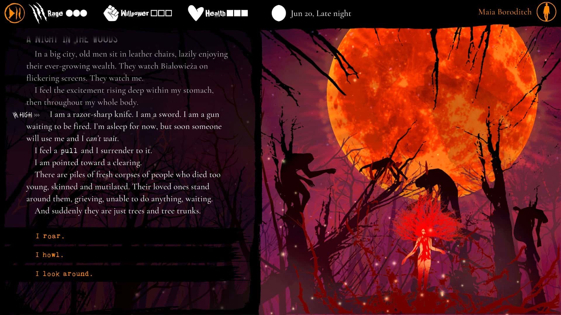#3. Werewolf: The Apocalypse - Heart of the Forest Demo (GOG) 来自: Pretty Soon