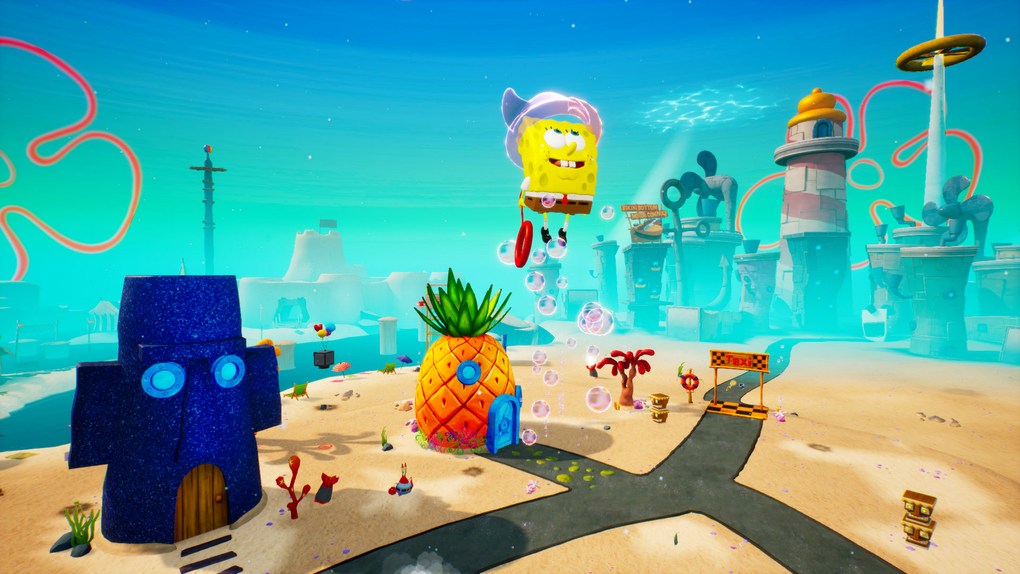 Скриншот №1 к SpongeBob SquarePants: Battle for Bikini Bottom - Rehydrated