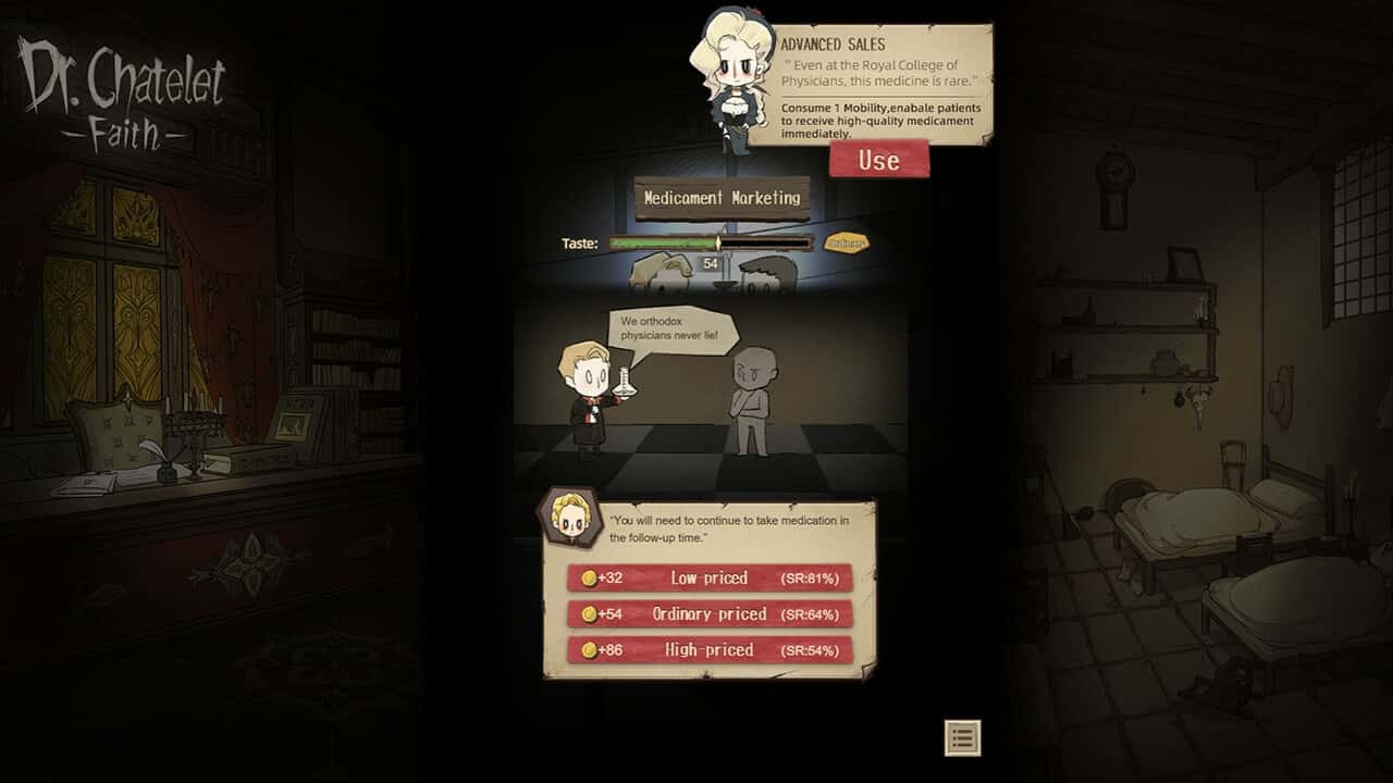 #6. Dr. Chatelet: Faith 神医 (GOG) بواسطة: MuccyGames