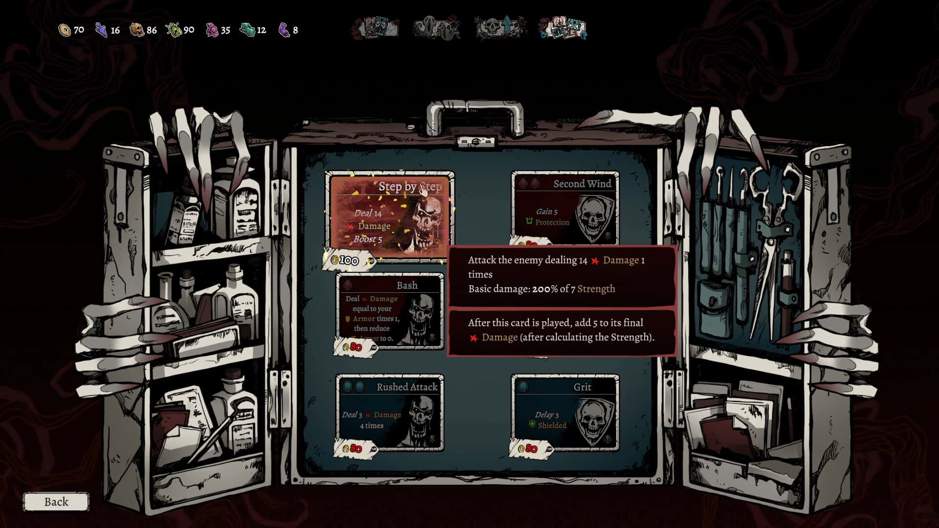 #6. Nadir: A Grimdark Deck Builder (GOG) โดย: Black Eye Games