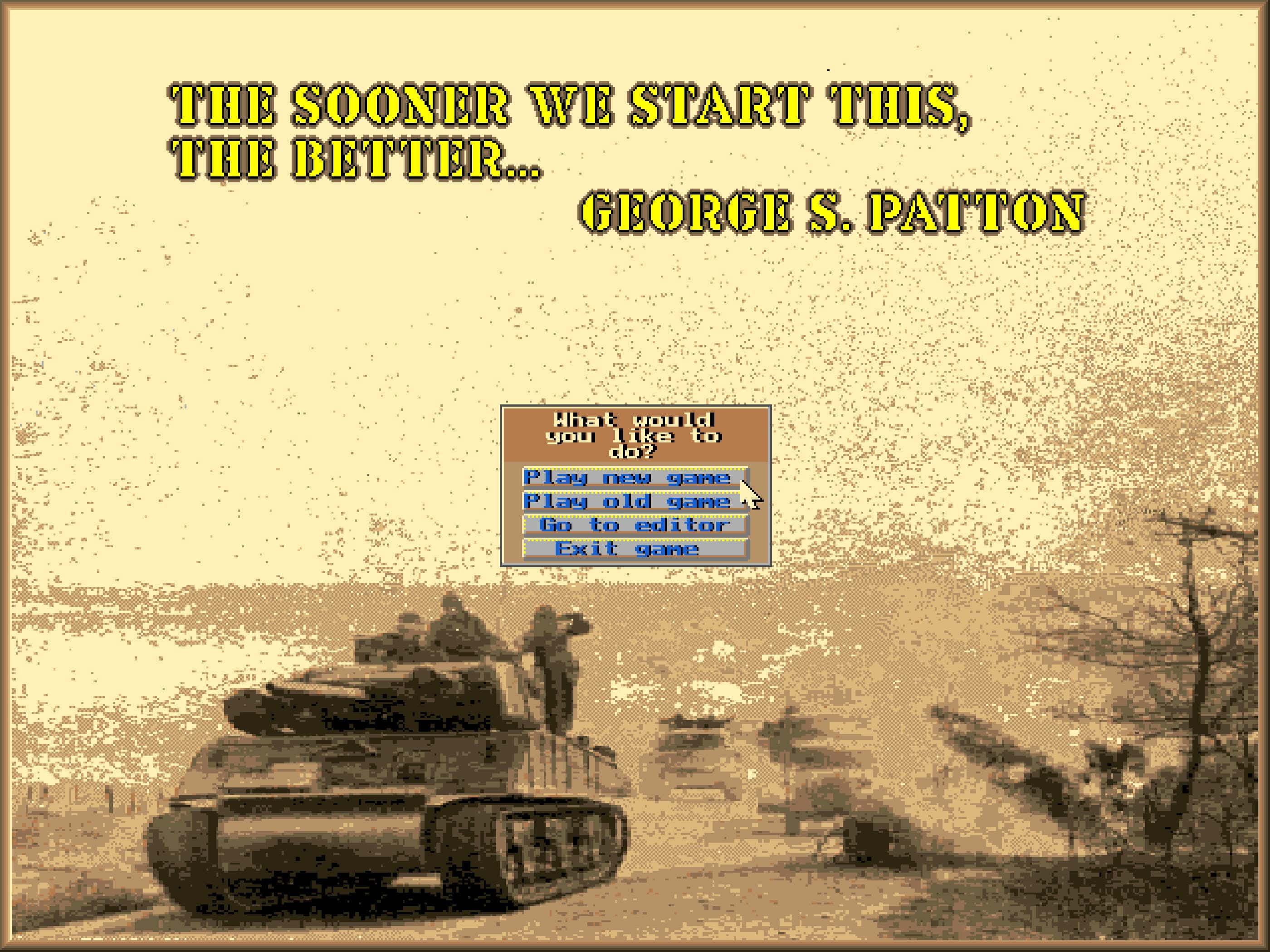 #1. Wargame Construction Set II: Tanks! (GOG) Göre: SNEG