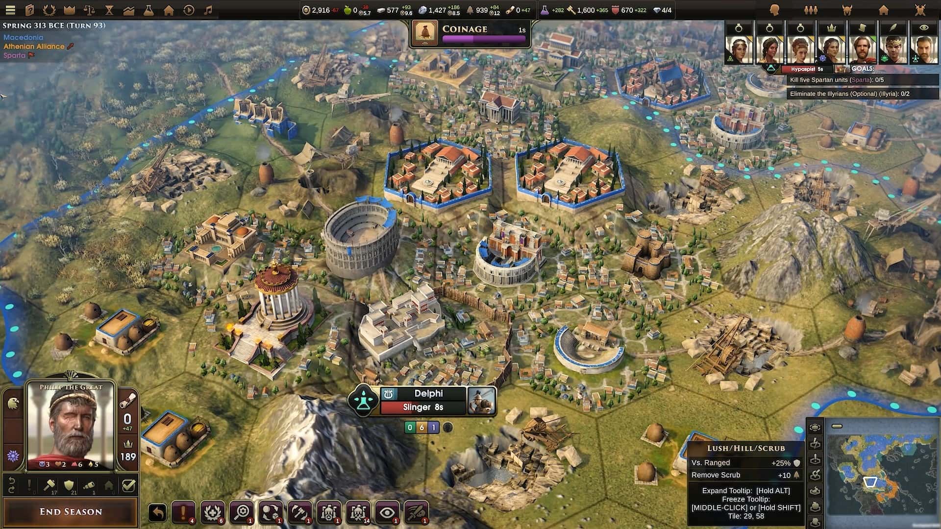 #6. Old World - Heroes of the Aegean (GOG) โดย: Hooded Horse
