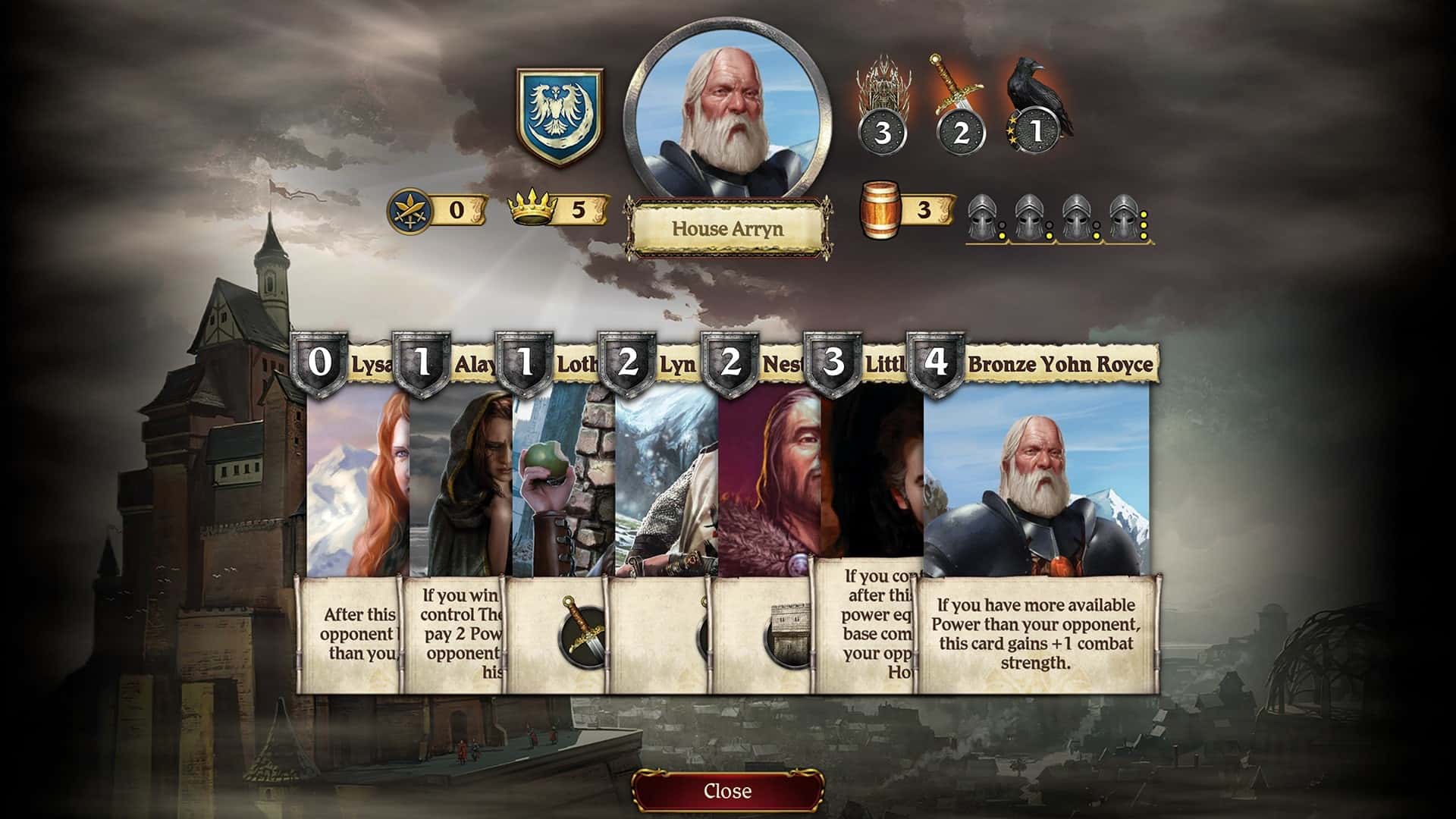 #5. A Game Of Thrones - A Feast For Crows (GOG) Göre: Twin Sails Interactive