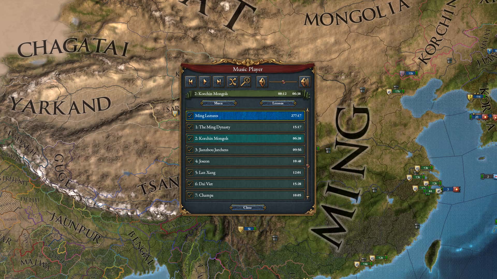 #2. Europa Universalis IV: China History Lessons (GOG) Podle: Paradox Interactive