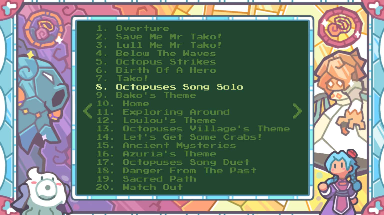 #1. Save me Mr Tako Original Soundtrack (GOG) Podle: Christophe Galati