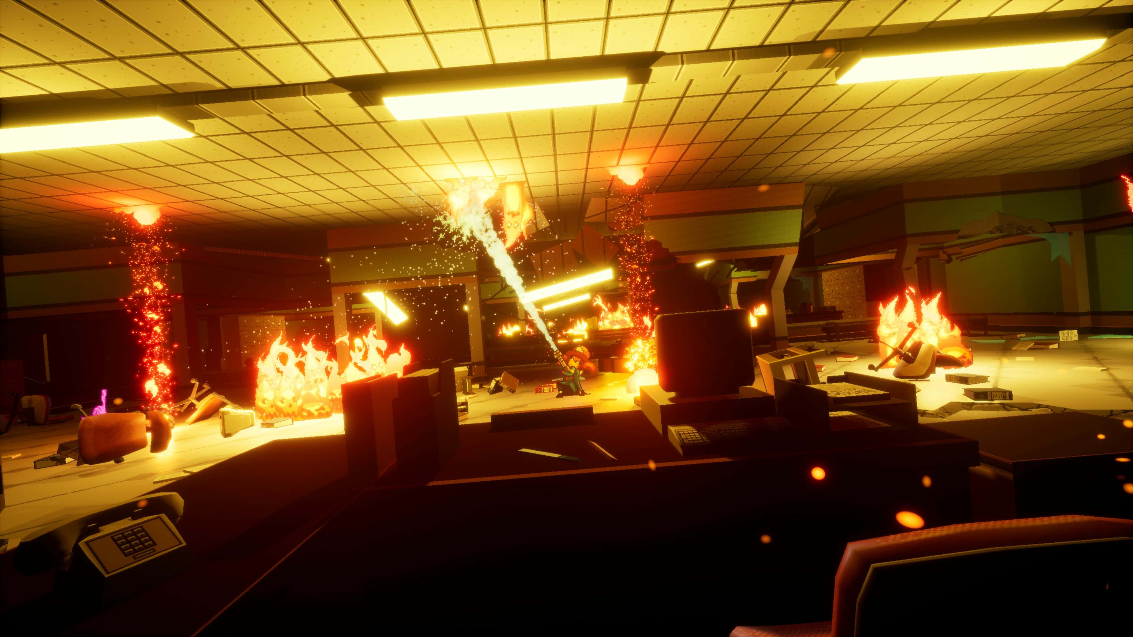 #7. Firegirl: Hack 'n Splash Rescue DX (GOG) By: Thunderful Publishing