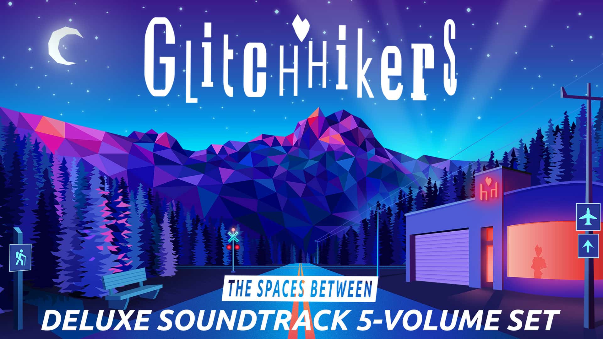 Glitchhikers: The Spaces Between Deluxe Soundtrack 5-Volume Set (GOG) โดย: Fellow Traveller Glitchhikers: The Spaces Between Deluxe Soundtrack 5-Volume Set (GOG) โดย: Fellow Traveller