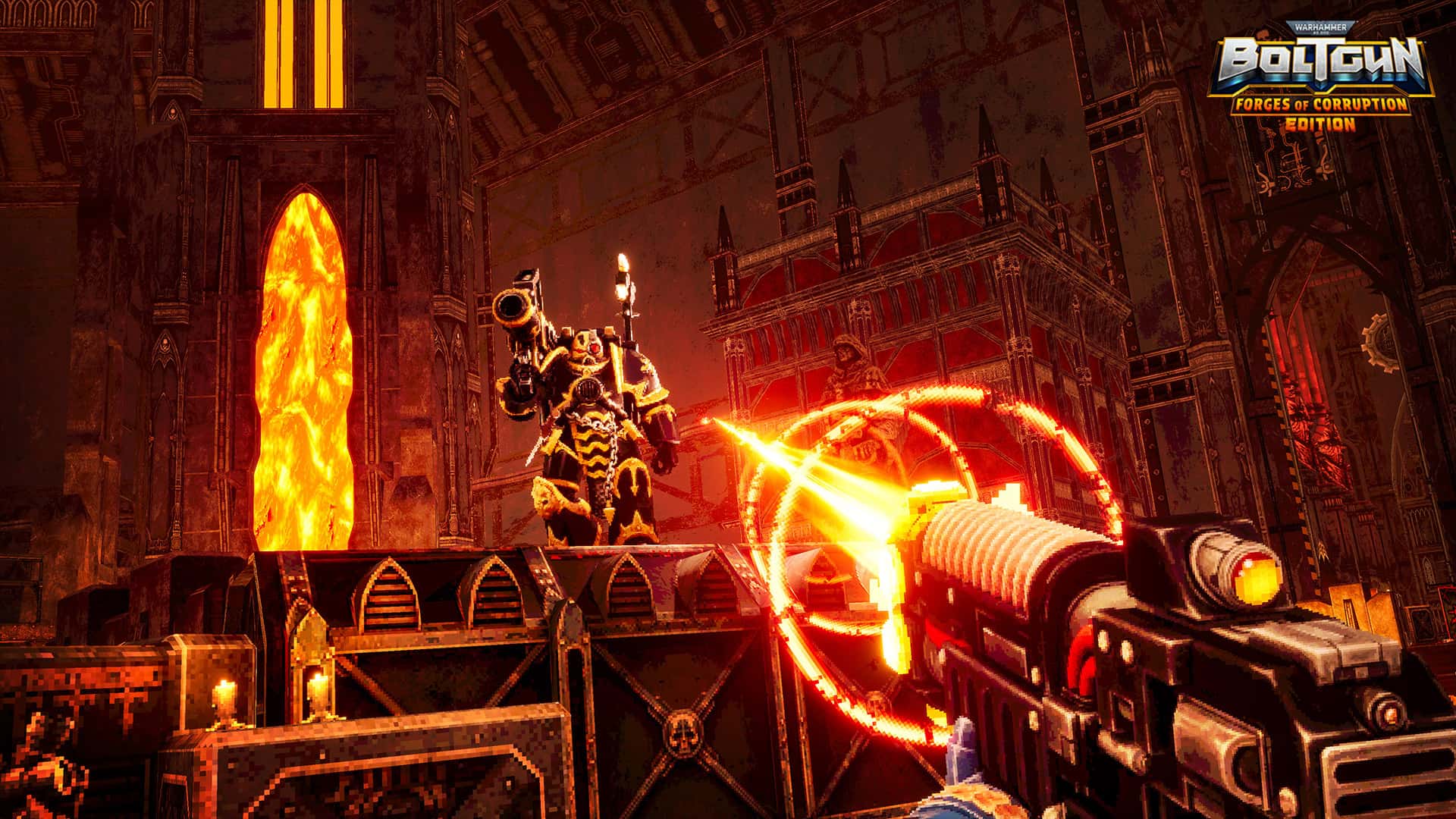 #1. Warhammer 40,000: Boltgun - Forges of Corruption Edition (GOG) بواسطة: Focus Entertainment