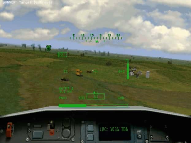 #4. Gunship! (GOG) Podle: Atari