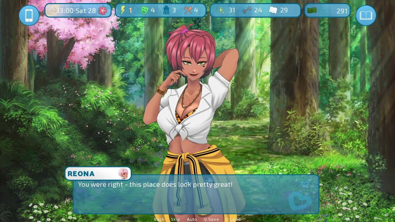 #1. Love and Sex: Second Base - For A Fistful Of Waifu (GOG) โดย: Andrealphus Games