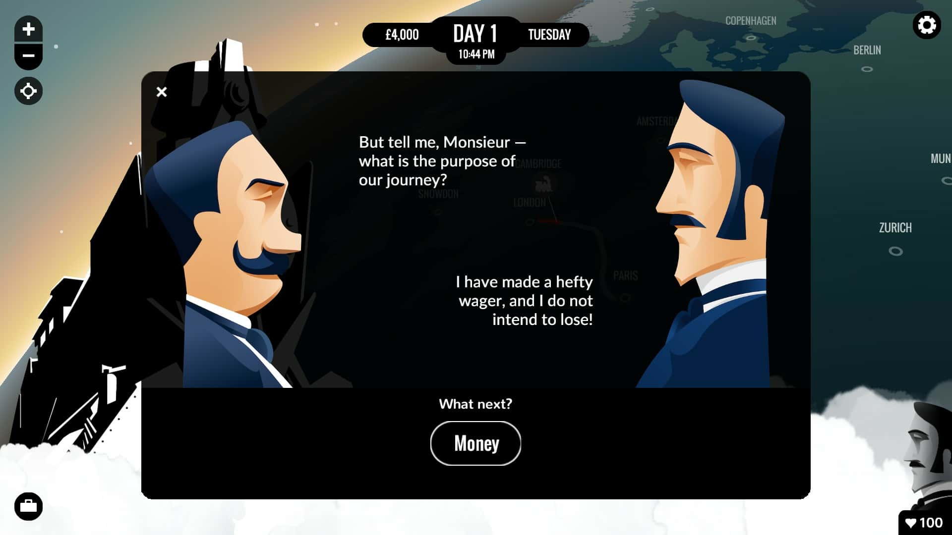#3. 80 Days (GOG) 由: inkle Ltd
