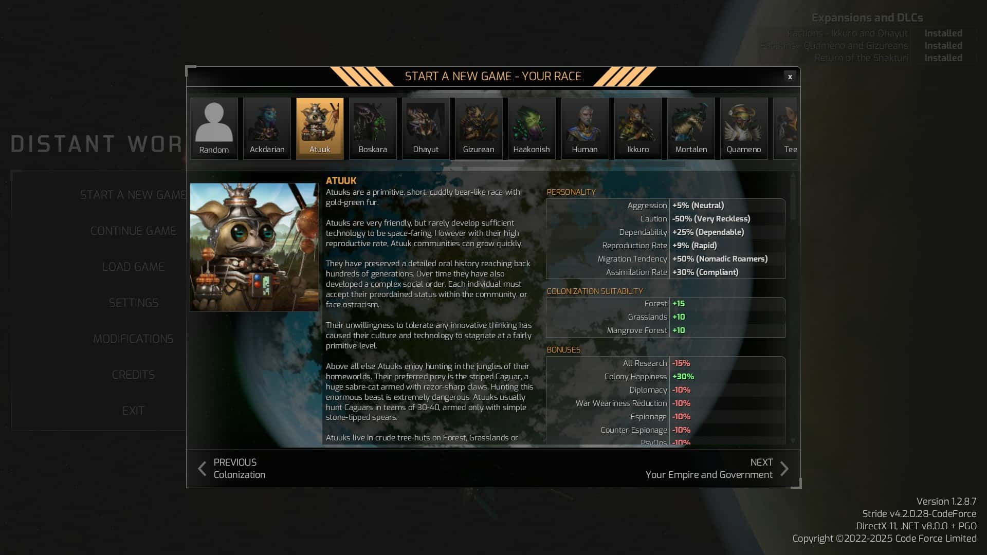 #2. Distant Worlds 2: Factions - Atuuk and Wekkarus (GOG) 来自: Slitherine Ltd.