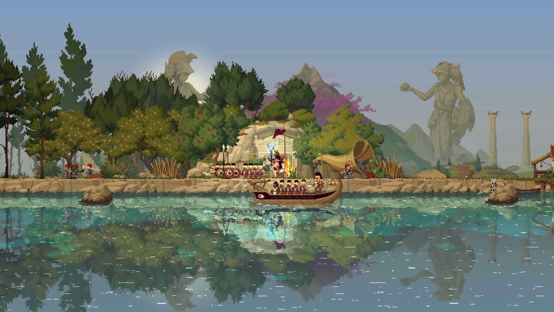 #5. Kingdom Two Crowns: Call of Olympus (GOG) โดย: Raw Fury