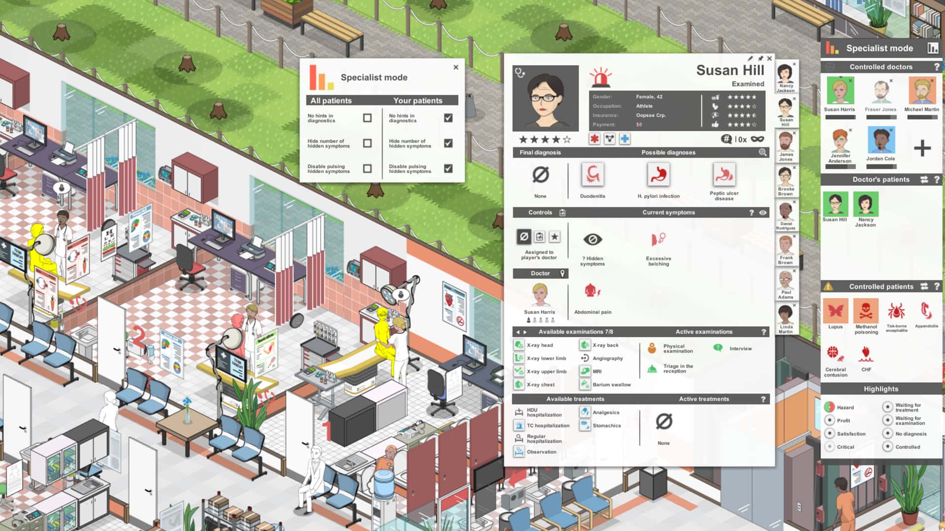 #3. Project Hospital - Doctor Mode (GOG) 由: Oxymoron Games