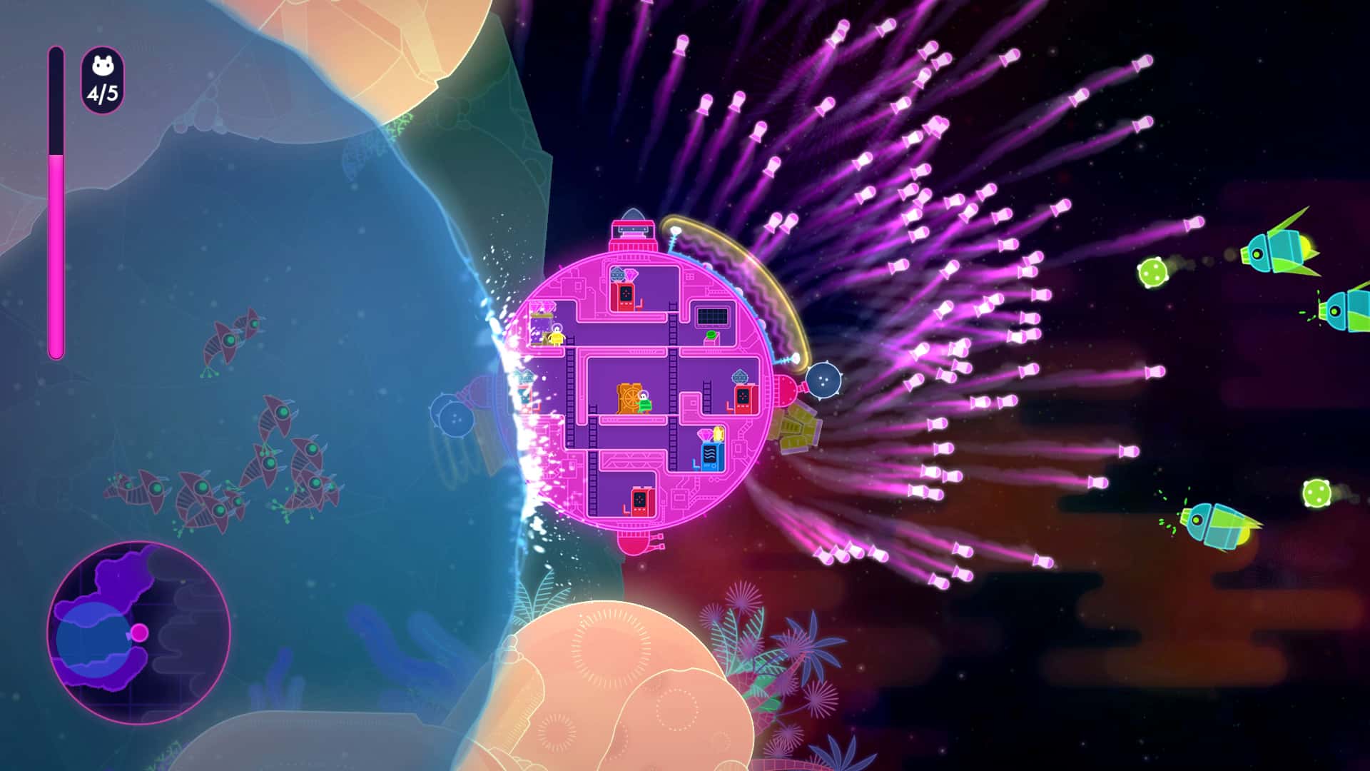 #9. Lovers in a Dangerous Spacetime (GOG) 由: Asteroid Base