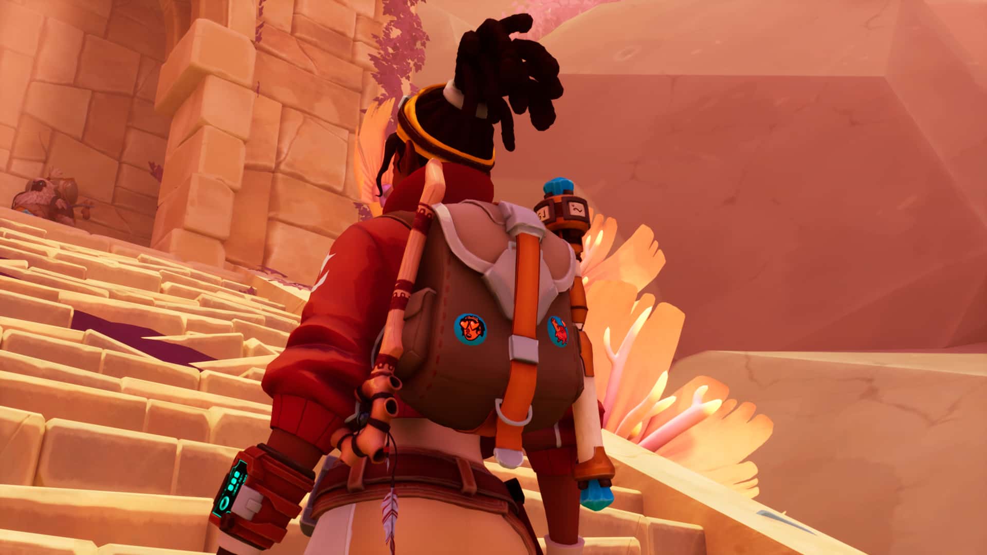 #4. Creatures of Ava: Deluxe Backpack Trinkets Set (GOG) By: 11 bit studios