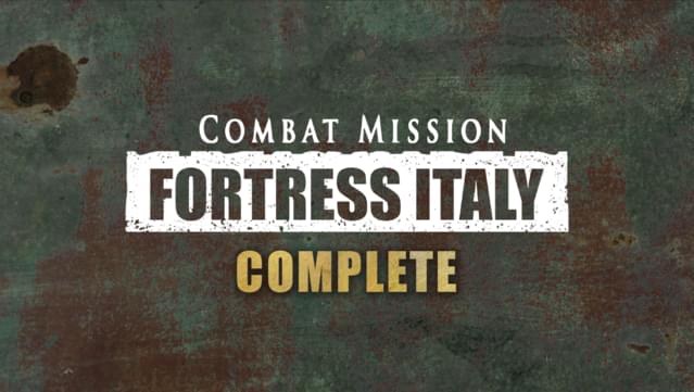 Combat Mission Fortress Italy Complete