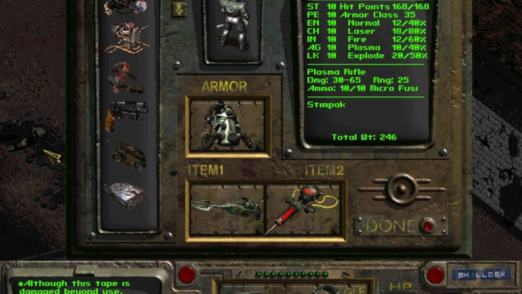 Скриншот №10 к Fallout Classic