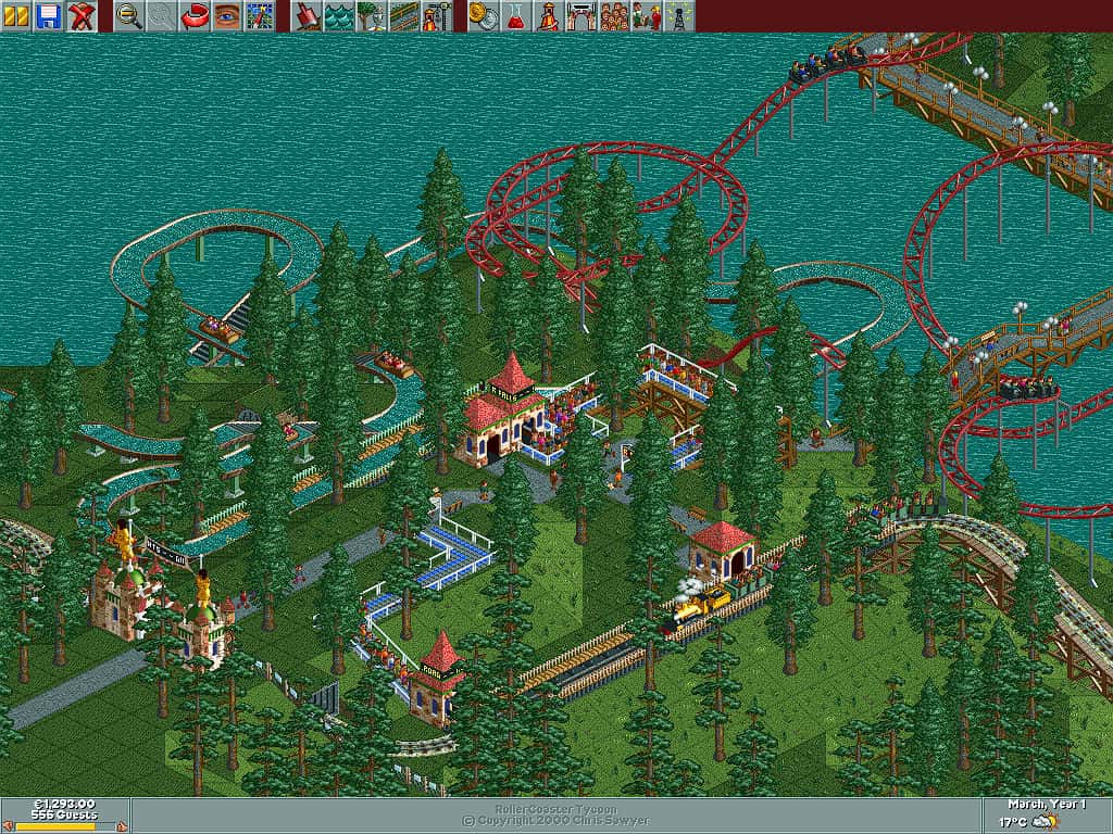 #8. RollerCoaster Tycoon® Deluxe (GOG) di: Atari