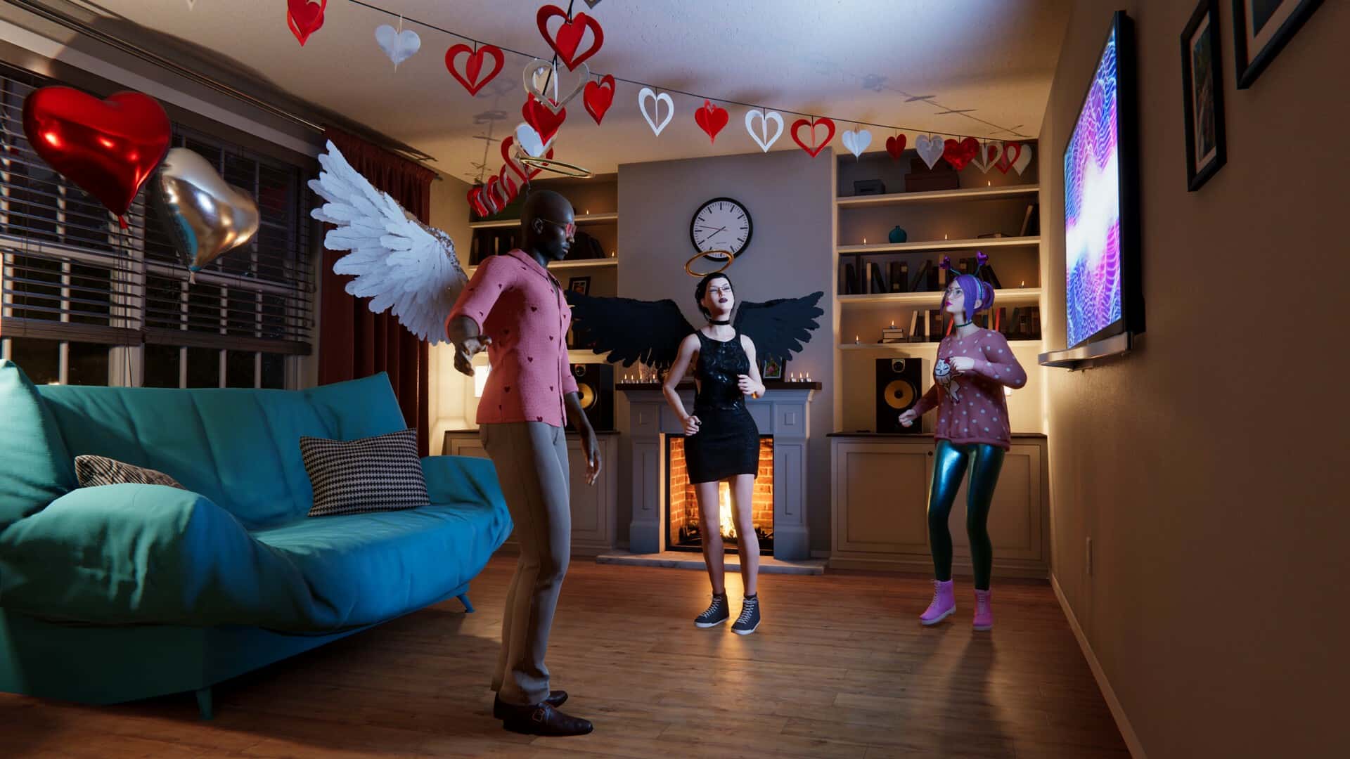 #1. House Party - Valentine's Day Holiday Pack (GOG) De: Eek! Games, LLC