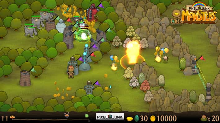 #2. PixelJunk Monsters HD (GOG) 来自: Double Eleven Ltd.