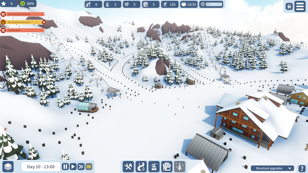 Скриншот №3 к Snowtopia Ski Resort Tycoon