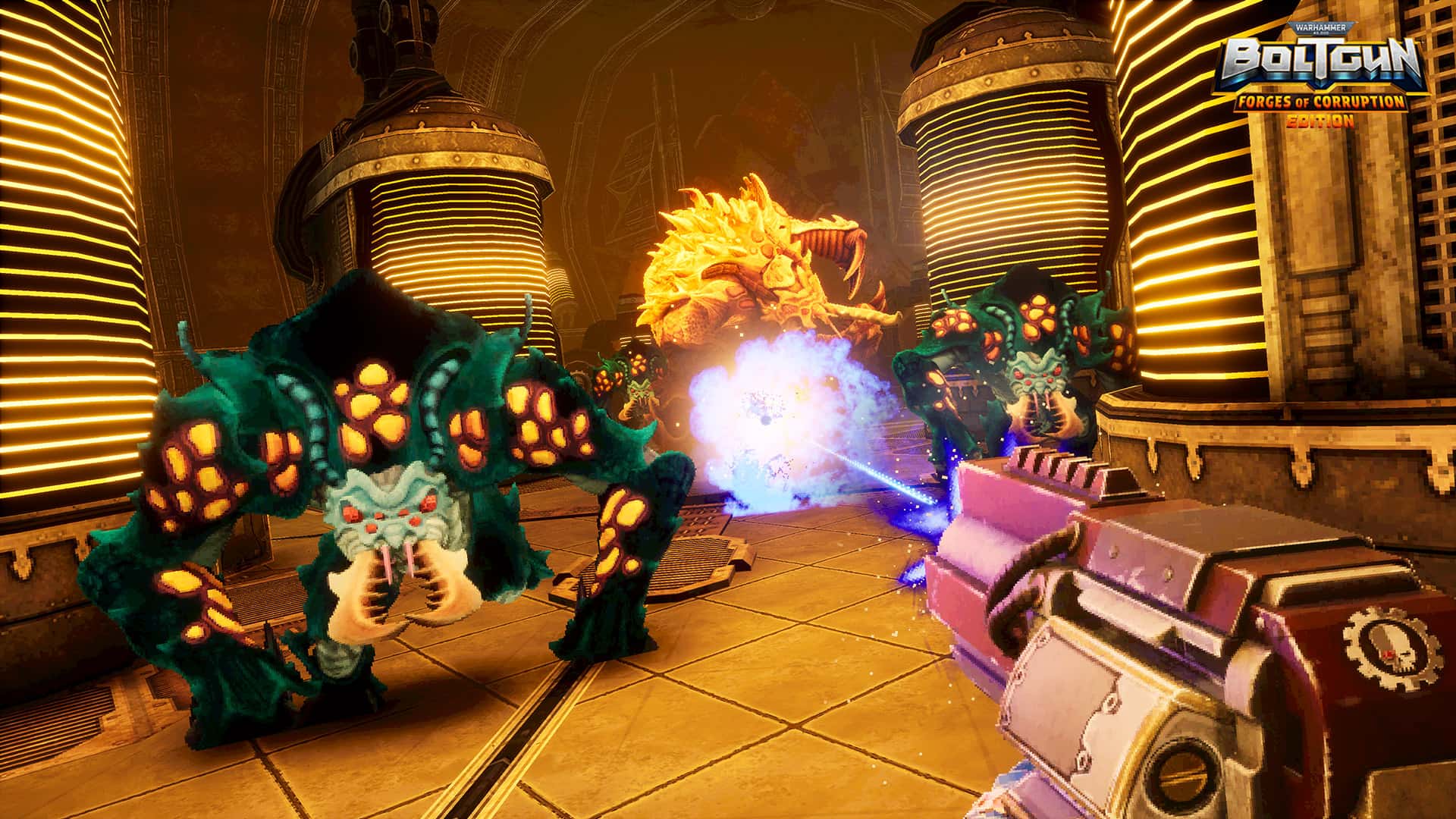 #5. Warhammer 40,000: Boltgun - Forges of Corruption Edition (GOG) بواسطة: Focus Entertainment
