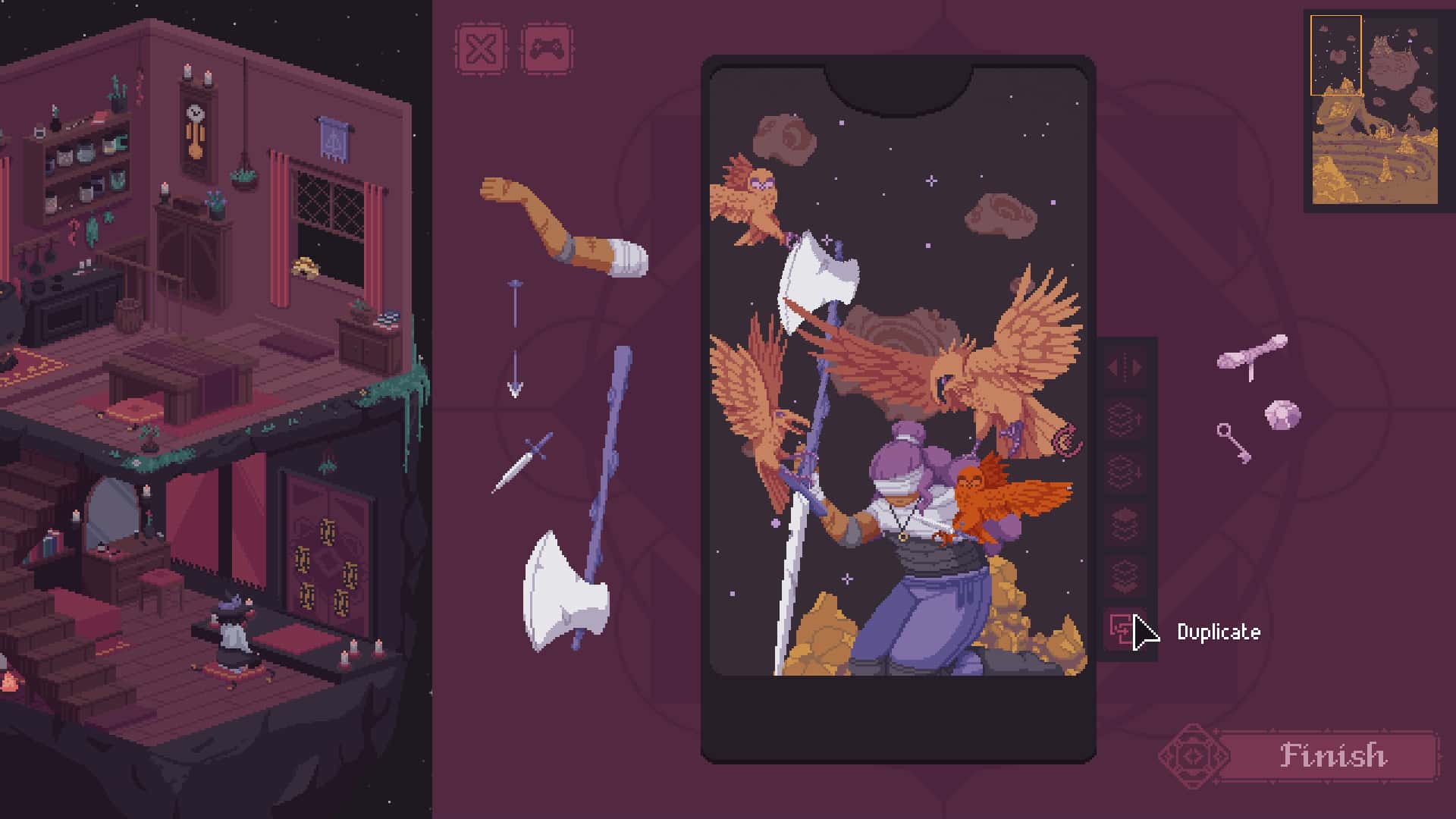 #6. The Cosmic Wheel Sisterhood (GOG) Göre: Devolver Digital