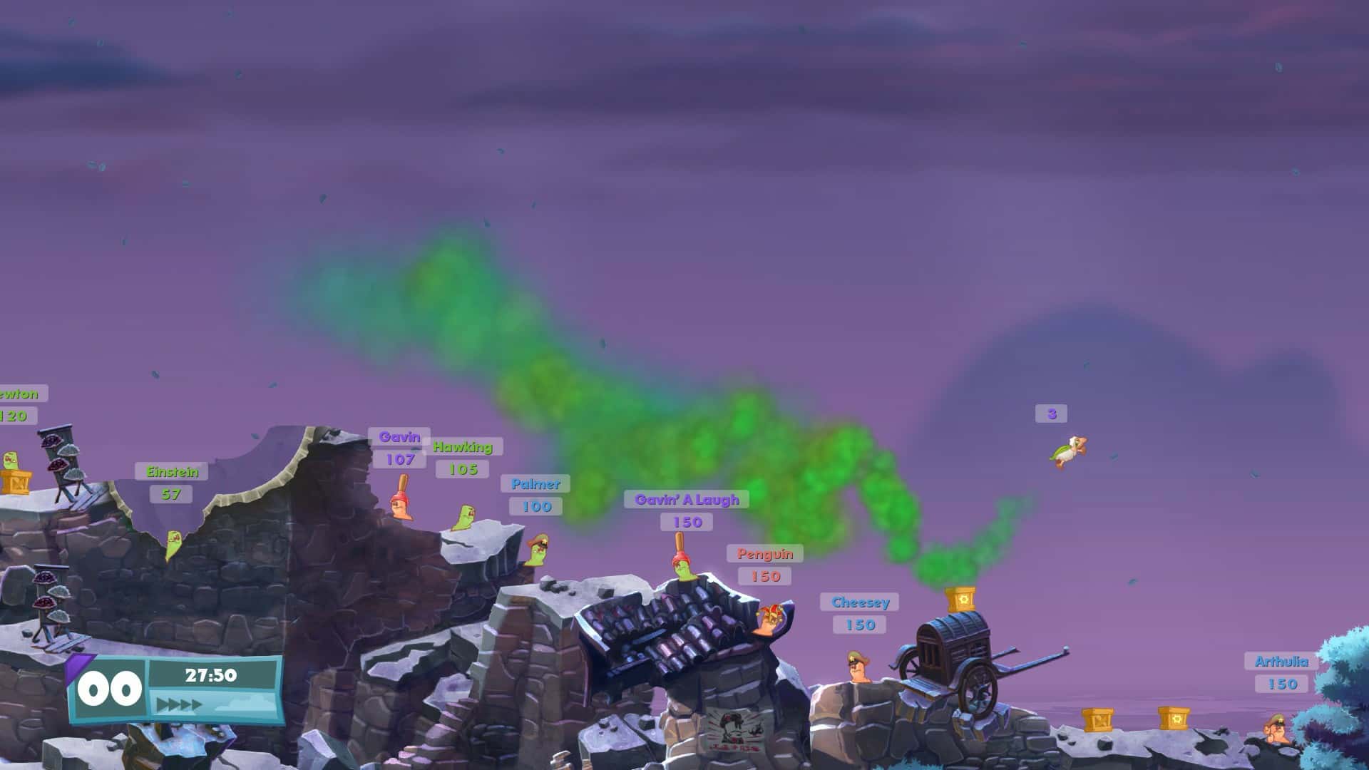 #1. Worms W.M.D (GOG) โดย: Team17 Digital LTD.