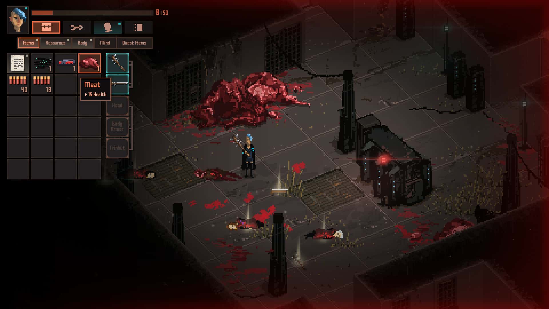 #9. Death Trash Demo (GOG) Bởi: Crafting Legends