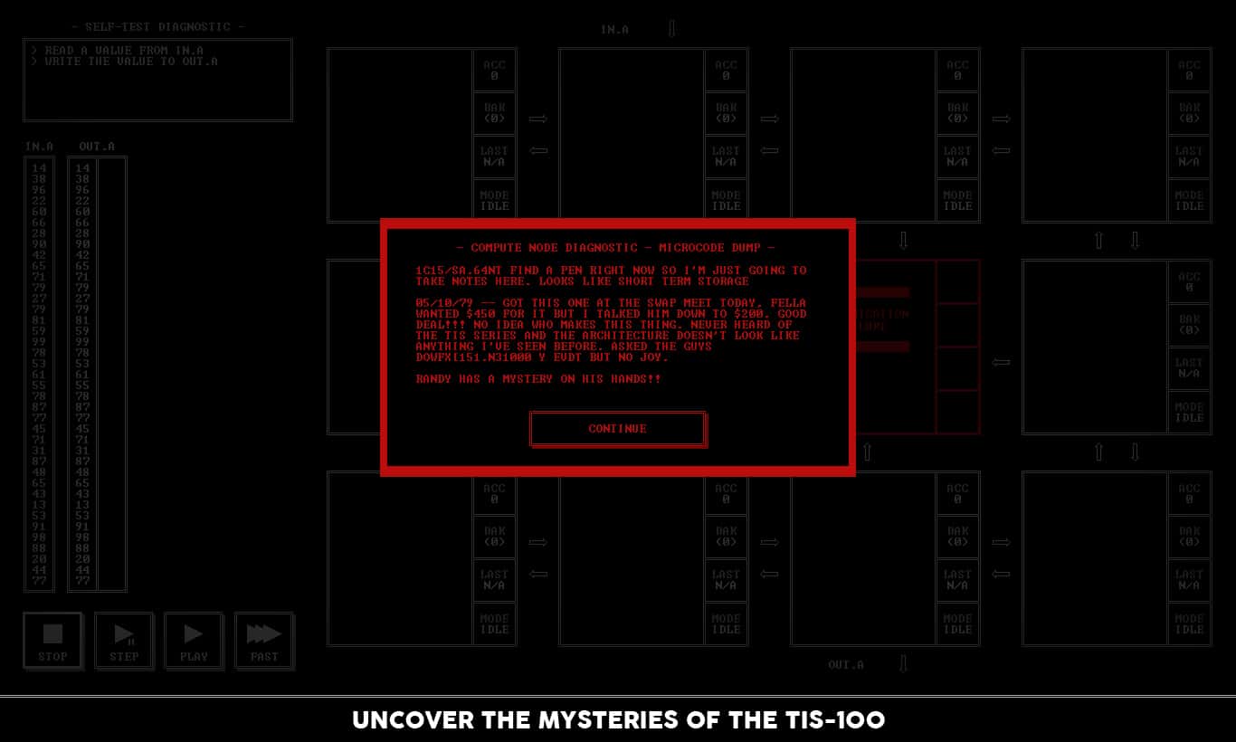 #3. TIS-100 (GOG) 由: Zachtronics