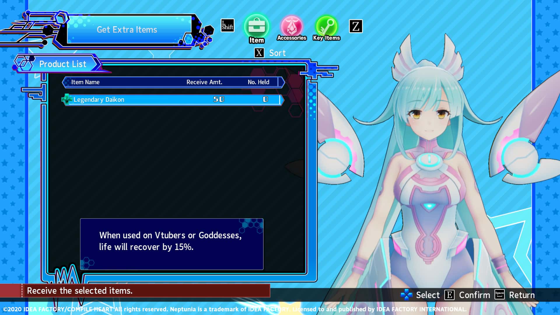 #1. Neptunia Virtual Stars - Hibiki Ao Pack (GOG) 由: Idea Factory International