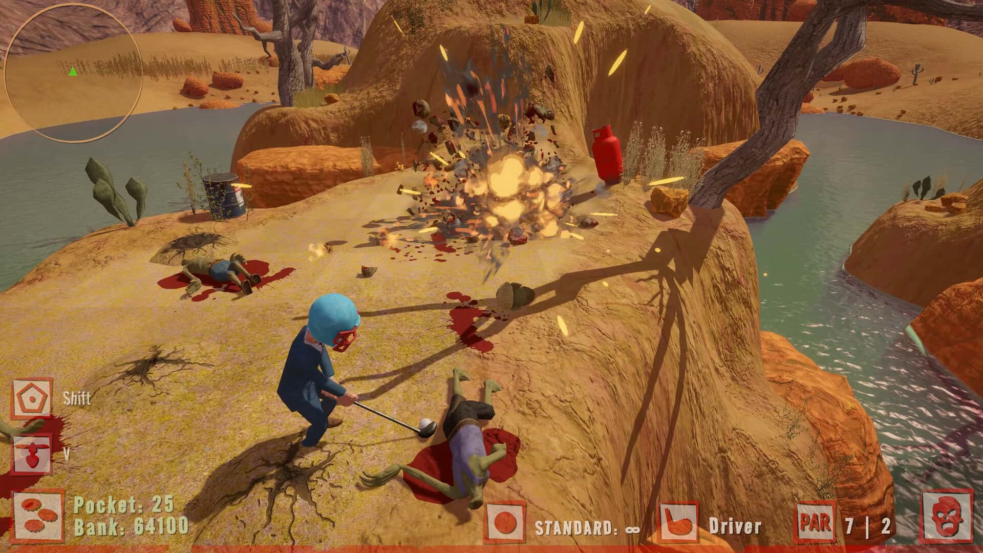 #9. Golf VS Zombies (GOG) 게시자: Untold Tales, Hyperstrange