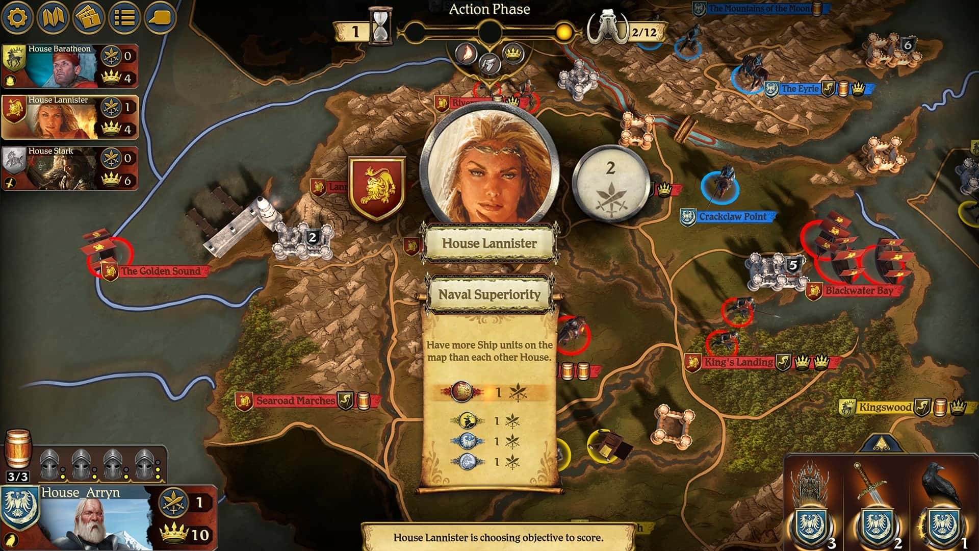 #2. A Game Of Thrones - A Feast For Crows (GOG) Göre: Twin Sails Interactive