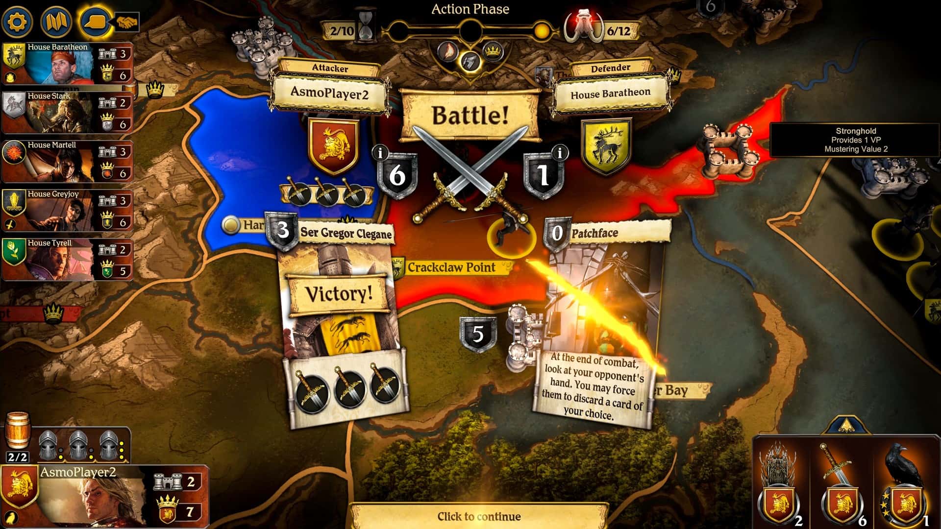 #2. A Game of Thrones: The Board Game (GOG) โดย: Twin Sails Interactive
