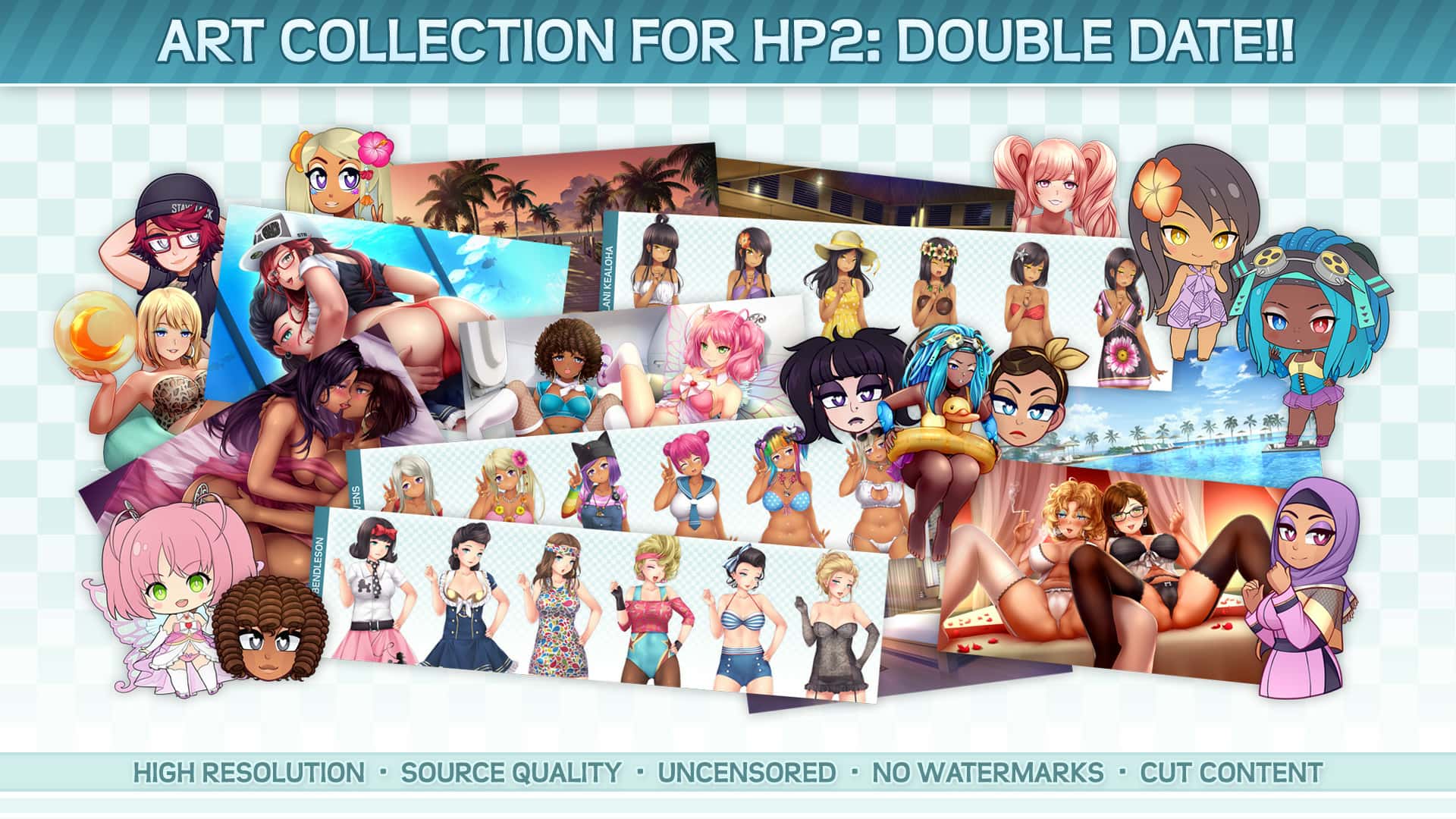#1. HuniePop 2: Double Date - Deluxe Edition Upgrade (GOG) Bởi: HuniePot