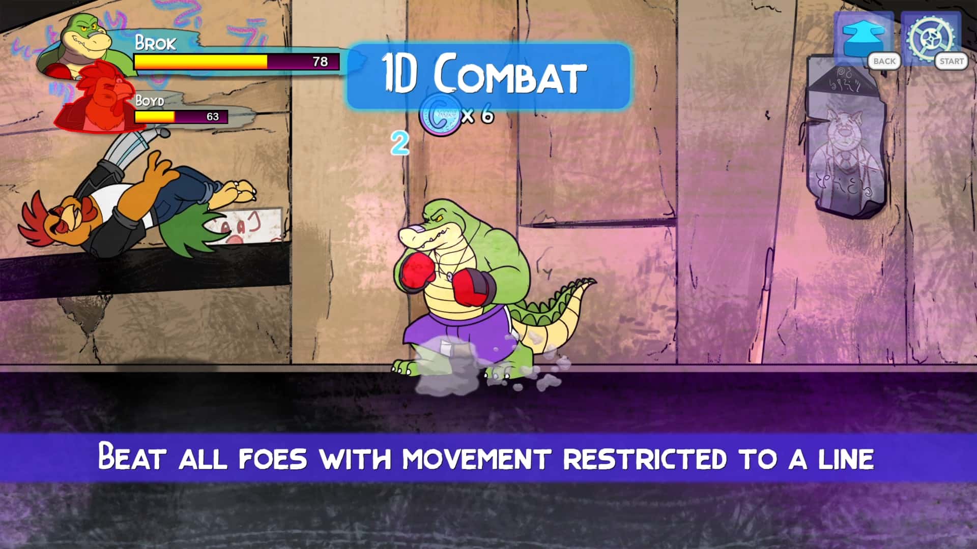 #6. BROK: The Brawl Bar (GOG) Podle: COWCAT